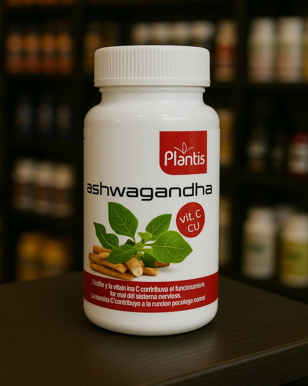 Ashwagandha  – Plantis (60 cápsulas)