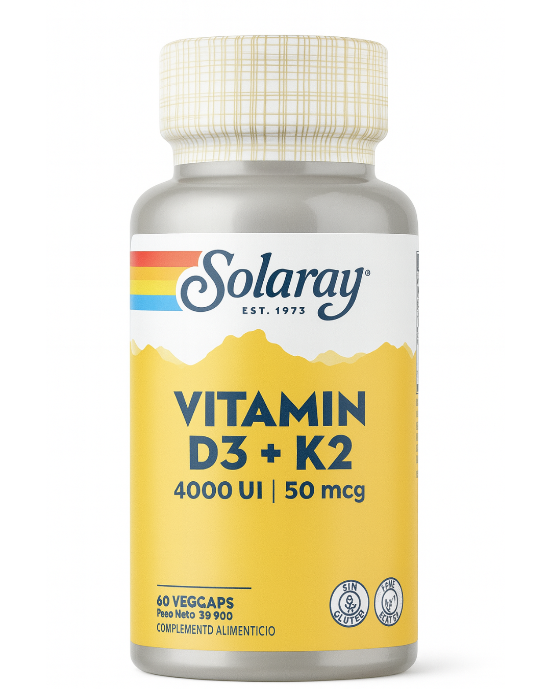 Vitamina D3 + K2 – Solaray