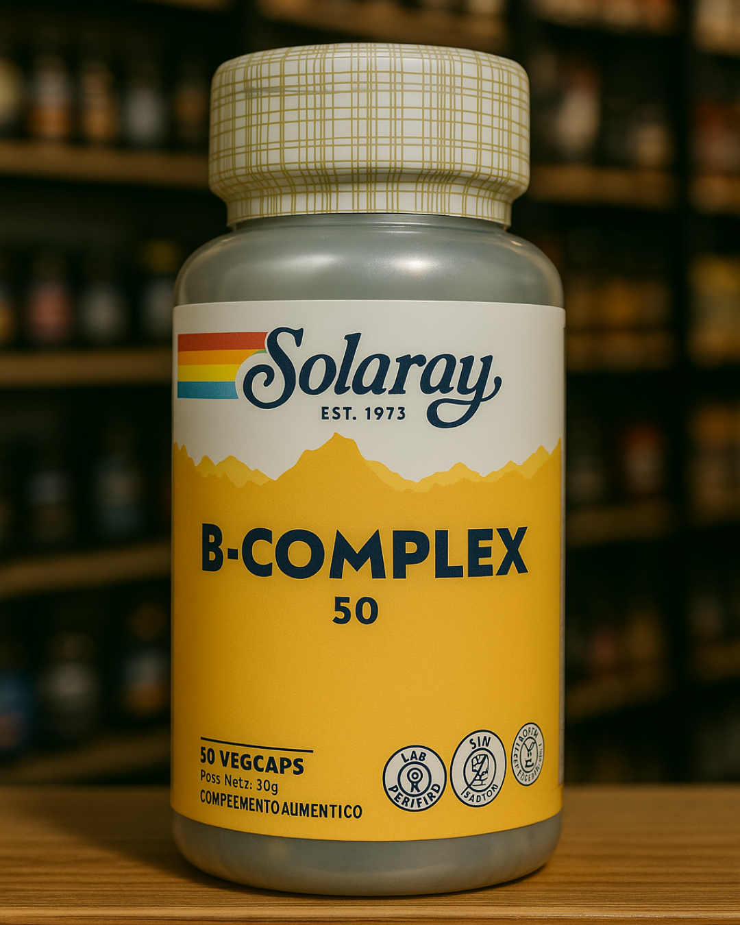 B-Complex 50 – Solaray (50 VegCaps)
